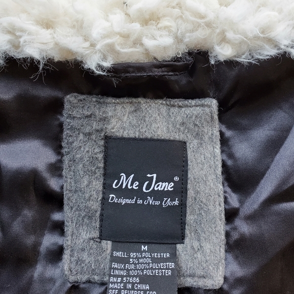 Faux Fur and Wool Plaid Sherpa Vest (SOLD) - Picture 5 of 5